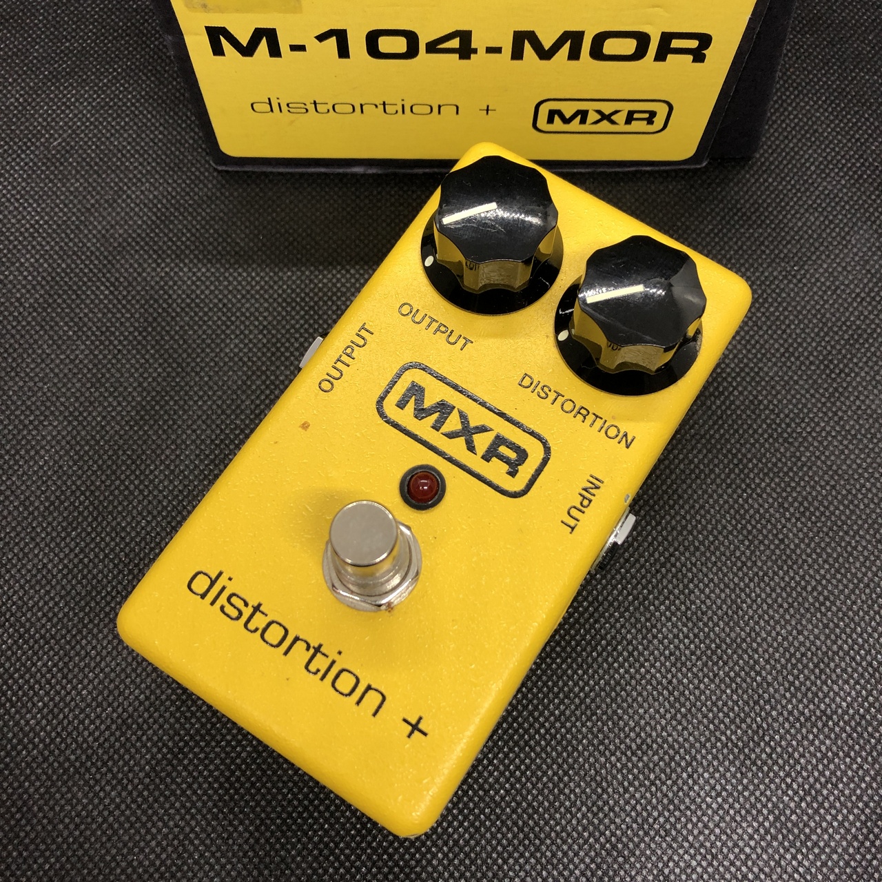 MXR M104 distortion+ 買取りました。デジマートにて￥8,800で販売中