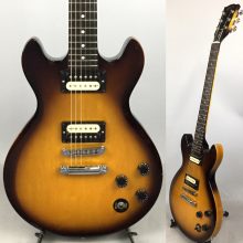 ES-335のソリッドボディ版ということでしたが短命に終わった335-Sのリーシューモデル。 メイプルをボディに使用し、明瞭でありながらも豊かな音像。 Gibson 335-S Reissue 2011年製 買い取らせていただきました。